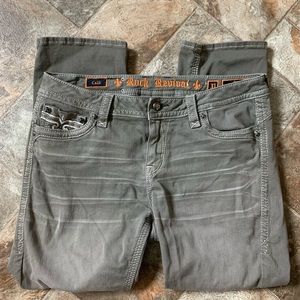 Rock Revival crop jeans